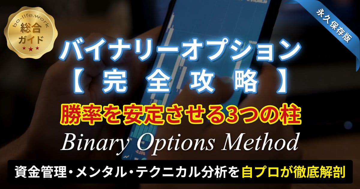 バイナリーオプション完全攻略のアイキャッチ画像